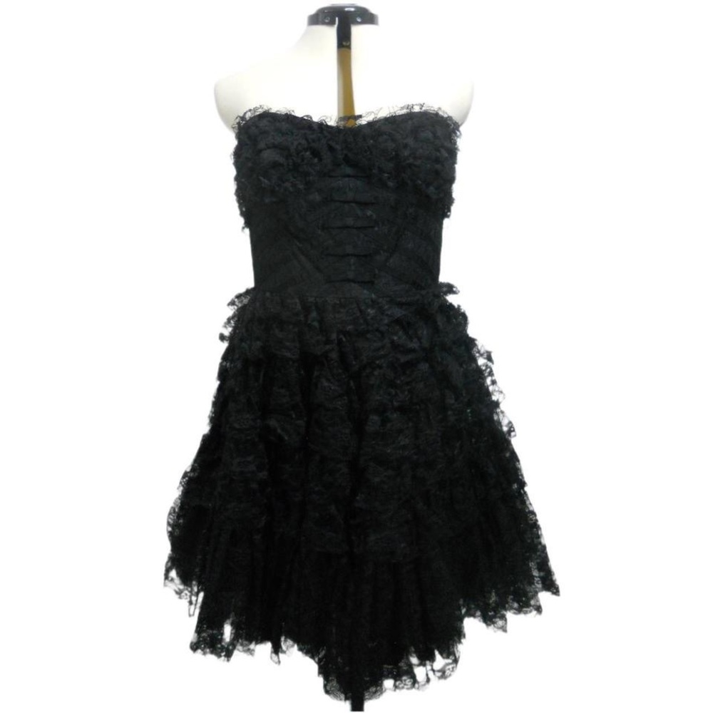 Betsey Johnson Ruffled Lace Tutu Dress